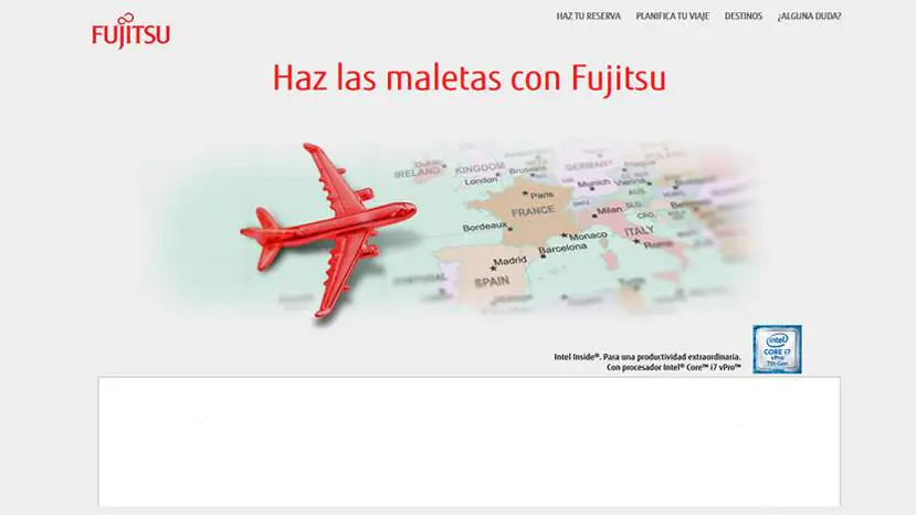 Caso de éxito: Haz las maletas con Fujitsu - Fujitsu